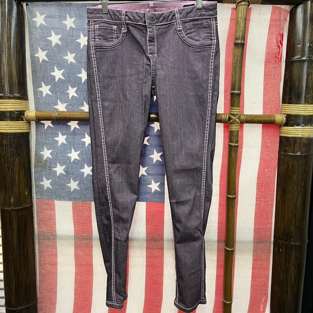 Women’s Slim Fit Skinny Jeans - Charcoal Gray